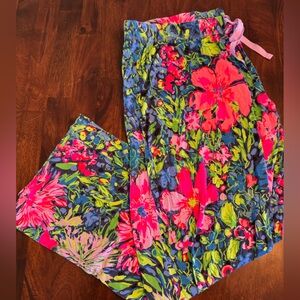 Lilly Pulitzer PJ Knit Pants in “Festive Fantasy”